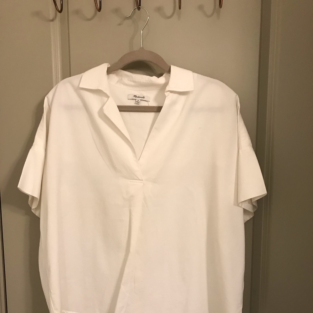 Madewell collared top